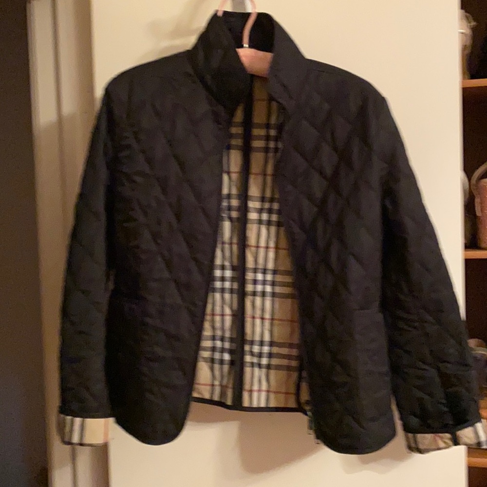 Quilted Burberry jacket